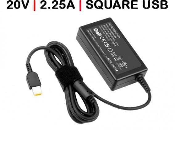 OEM CARGADOR PARA PORTÁTIL LENOVO 20V 2.25A 45W USB