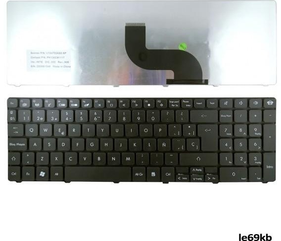 OEM TECLADO PARA PORTÁTIL PACKARD BELL EASYNOTE MP-09G