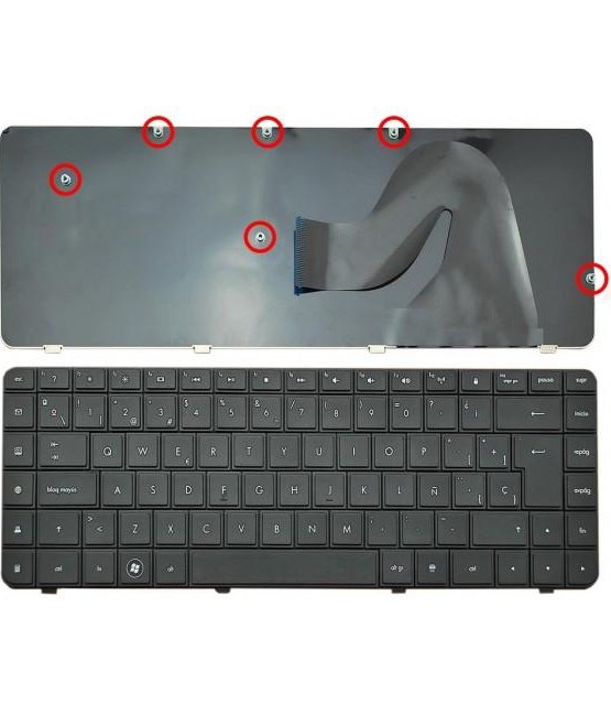 OEM TECLADO PARA PORTÁTIL HP G62 G56 CQ62 CQ56 605922-