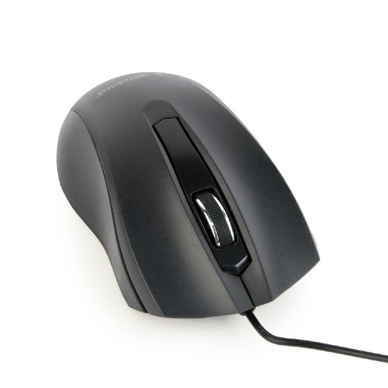 Gembird Gembird MUS-3B-01 ratón USB Óptico 1000 DPI Ambide