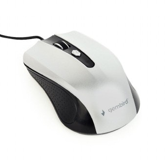 Gembird Gembird MUS-4B-01-BS ratón USB Óptico 1200 DPI Amb