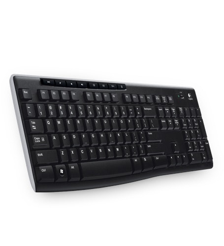 Logitech Logitech K270 teclado RF inalámbrico QWERTY Negro