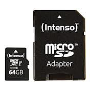 Intenso Intenso 3433490 memoria flash 64 GB MicroSDXC Clas