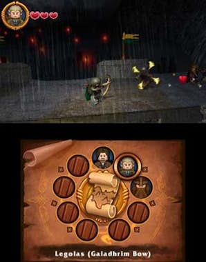 Warner Bros Warner Bros Lego: The Lord of the Rings, 3DS vídeo