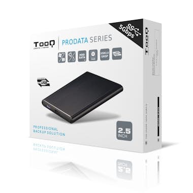 Tooq TooQ TQE-2529B caja para disco duro externo 2.5""