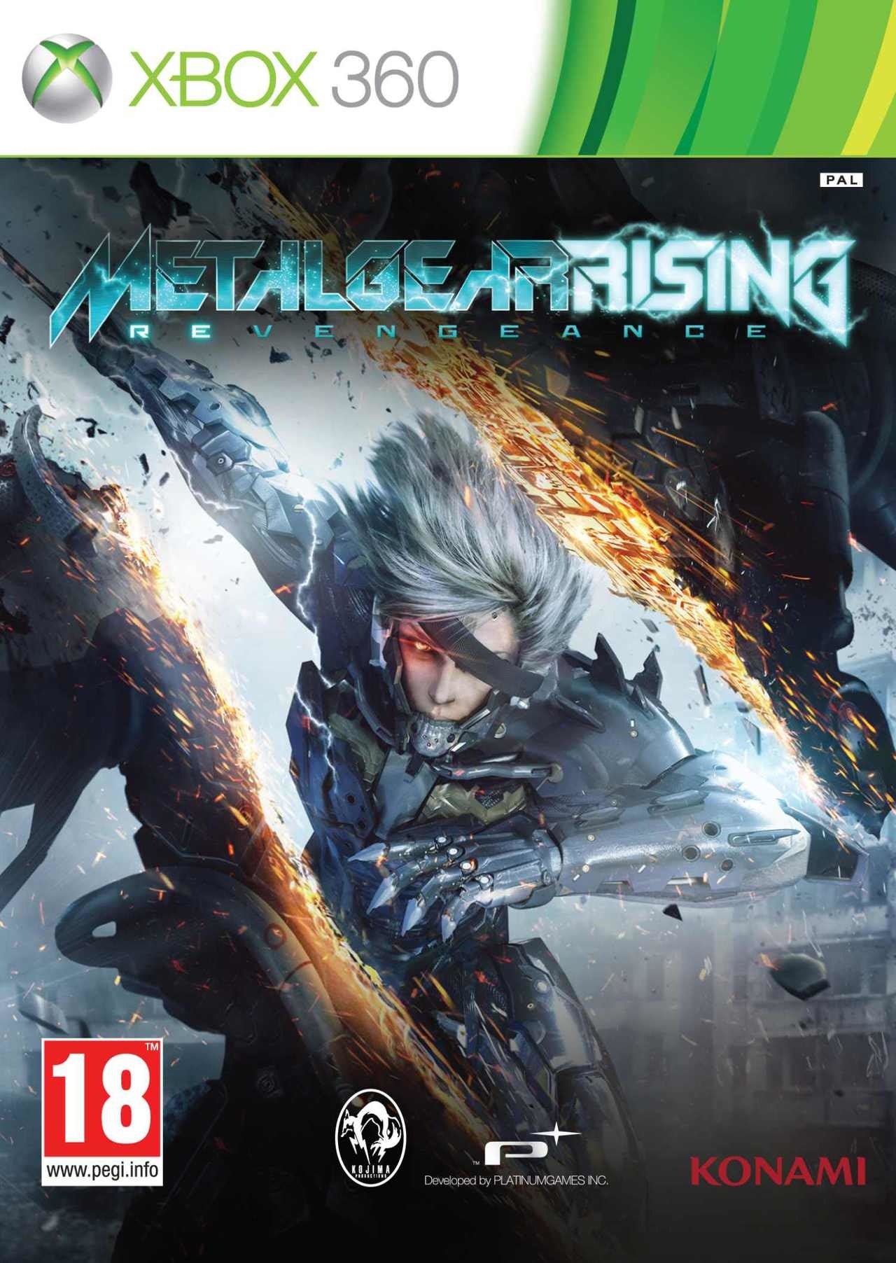 Konami Konami Metal Gear Rising: Revengeance, Xbox 360 ví