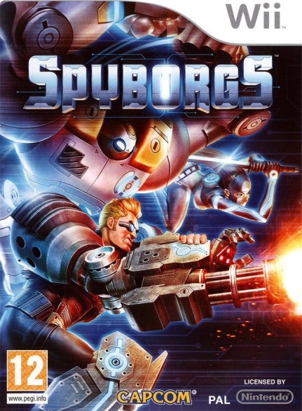 Capcom Capcom Spyborgs, Wii vídeo juego Nintendo Wii Ingl