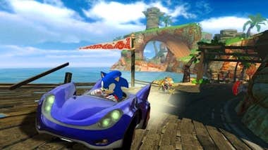 Sega SEGA Sonic & All-Stars Racing, Wii vídeo juego Nin