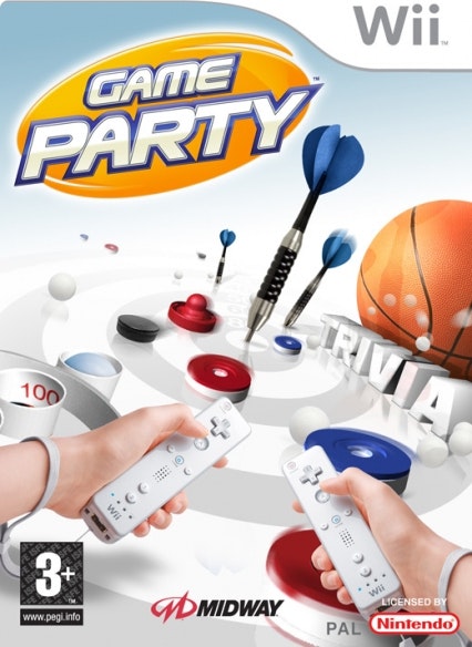 Midway Midway Game Party, Wii vídeo juego Nintendo Wii In