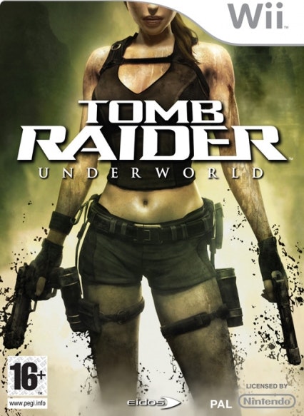 Generica Eidos Tomb Raider Underworld vídeo juego Nintendo