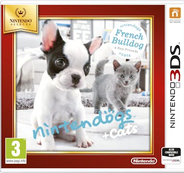 Nintendo Nintendo Nintendogs + Cats: French Bulldog, 3DS ví