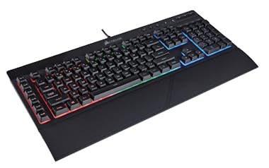 Corsair Corsair K55 RGB teclado USB AZERTY Francés Negro