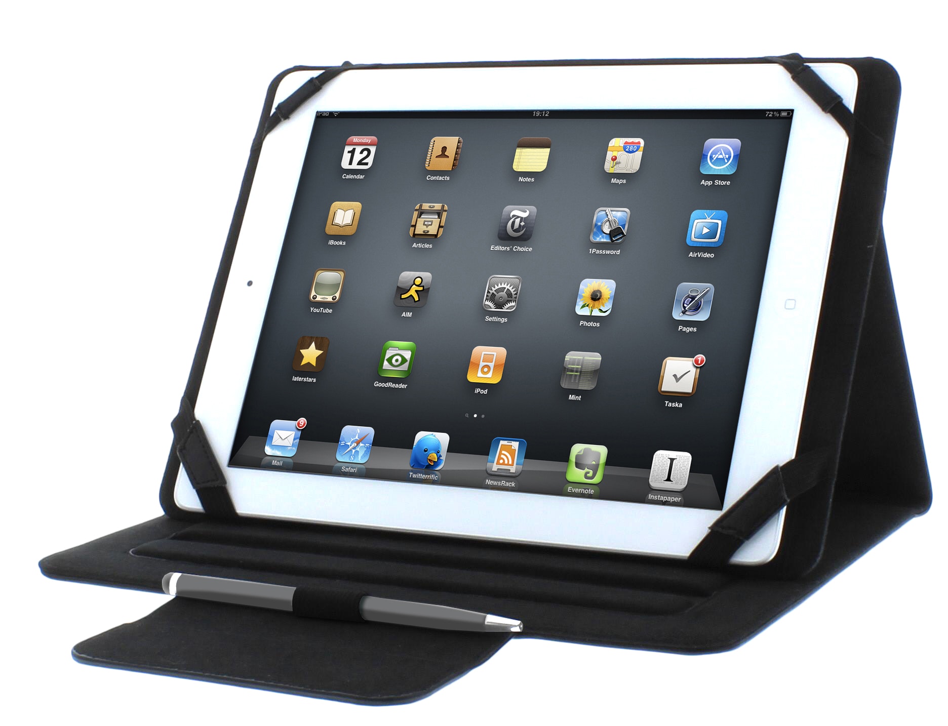 Generica TnB UTABFOL10 funda para tablet Folio Negro