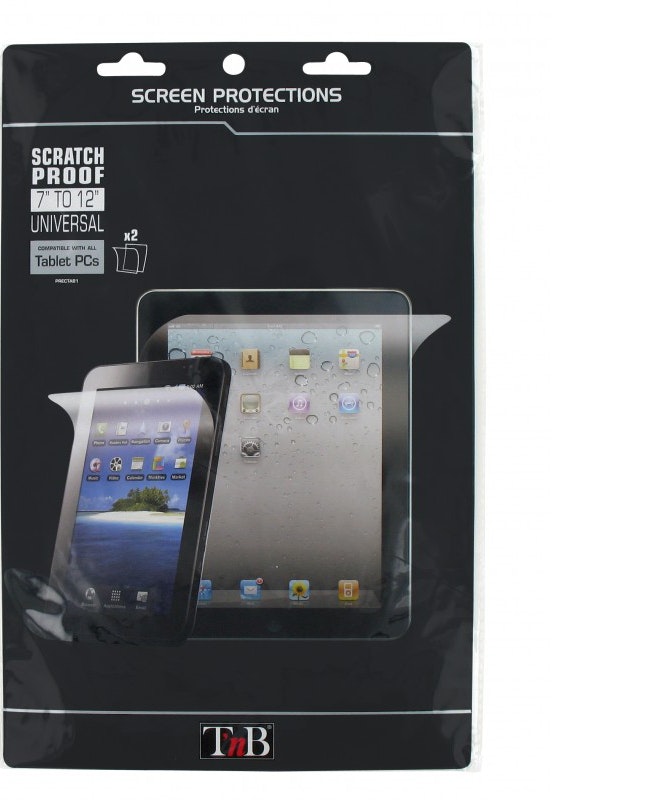 Tnb Prectab1 Protector de pantalla para tablet 712 transparente universal generica 2