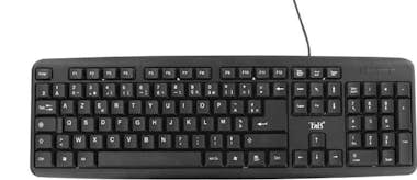 Generica TnB KBSUBK teclado USB AZERTY Francés Negro