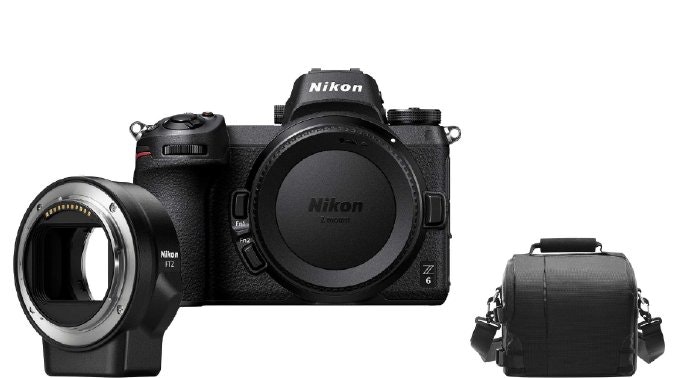 Nikon NIKON Z6 KIT FTZ Adaptador de montaje + Bolsa de l