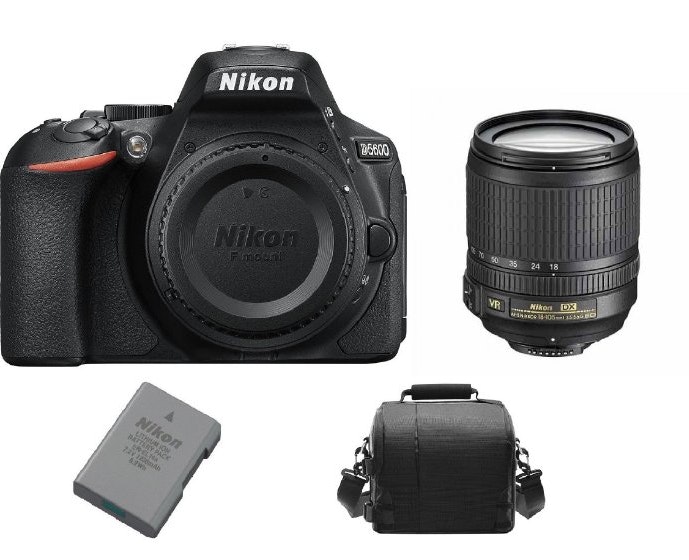 Nikon NIKON D5600 + AF-S 18-105MM F3.5-5.6G ED VR + Bols