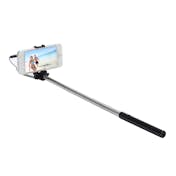Ultron Selfie Hot shot de stick con disparador en el mango para iphone galaxy y otros smartphones cable 173947 palo autofotos negro