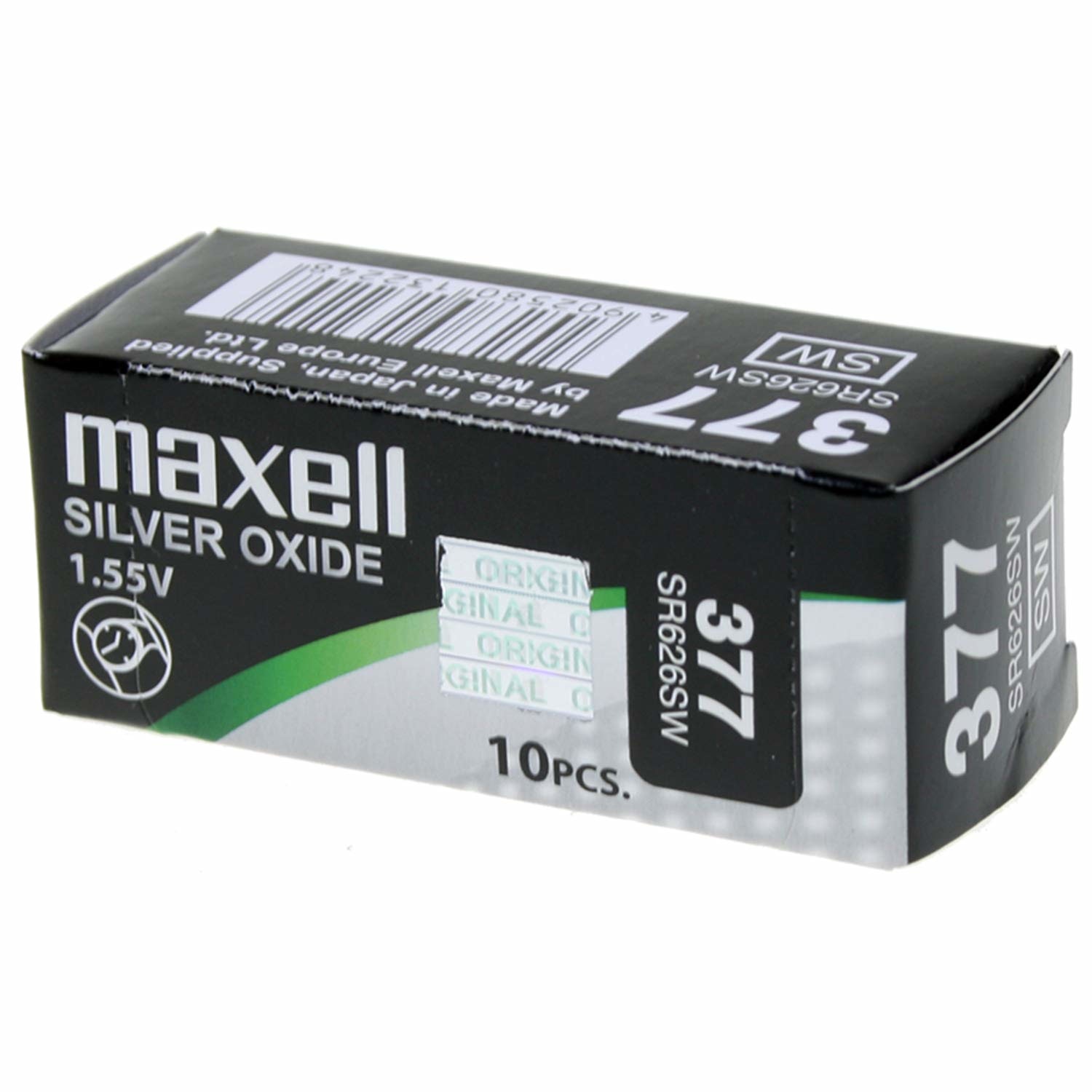 Maxell SR0626SW pila doméstica Single-use battery SR66 Óxido de plata