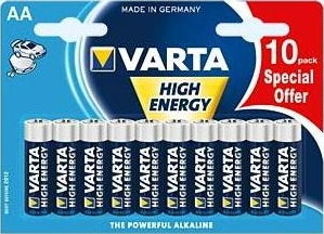 Varta High Energy AA 10-pack Single-use battery Alcalino