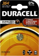 Duracell 067790 pila doméstica Single-use battery SR60 Óxido de plata