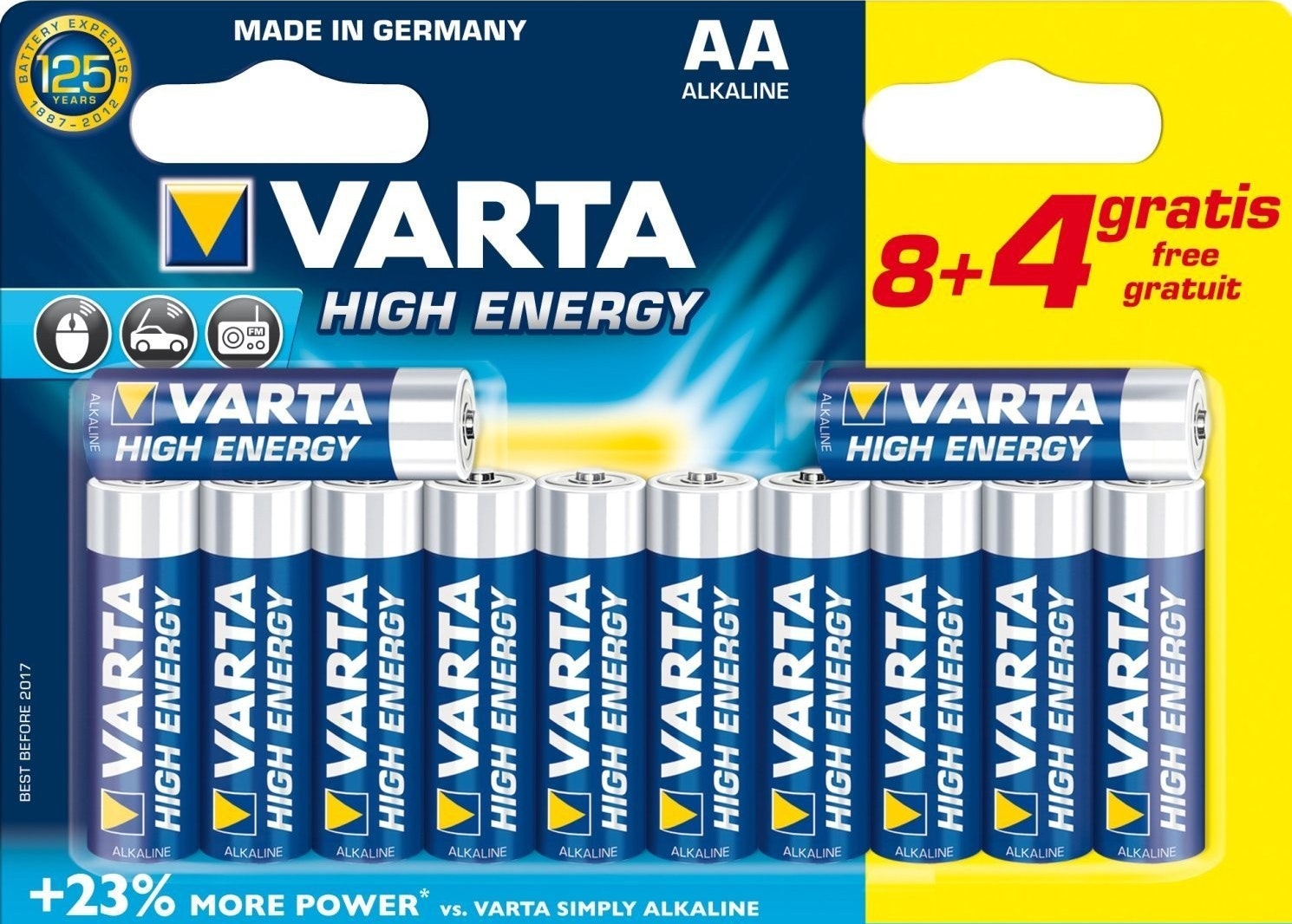 Varta High Energy AA Single-use battery Alcalino