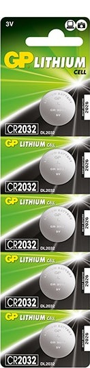 GP Batteries GP Batteries Lithium Cell CR2032 Single-use batter