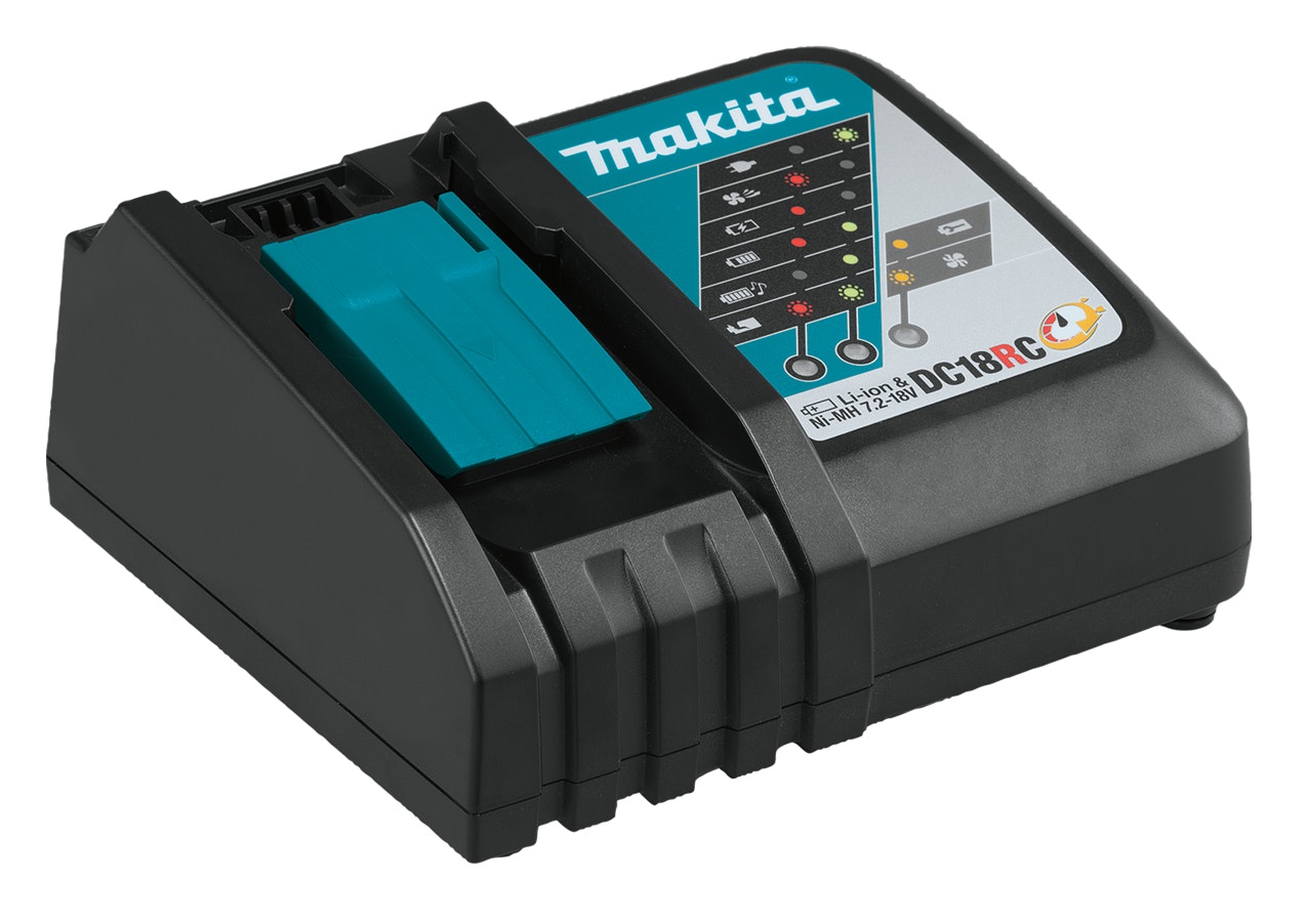 Makita Dc18rc Cargador de baterías ion litio 72 18 v color