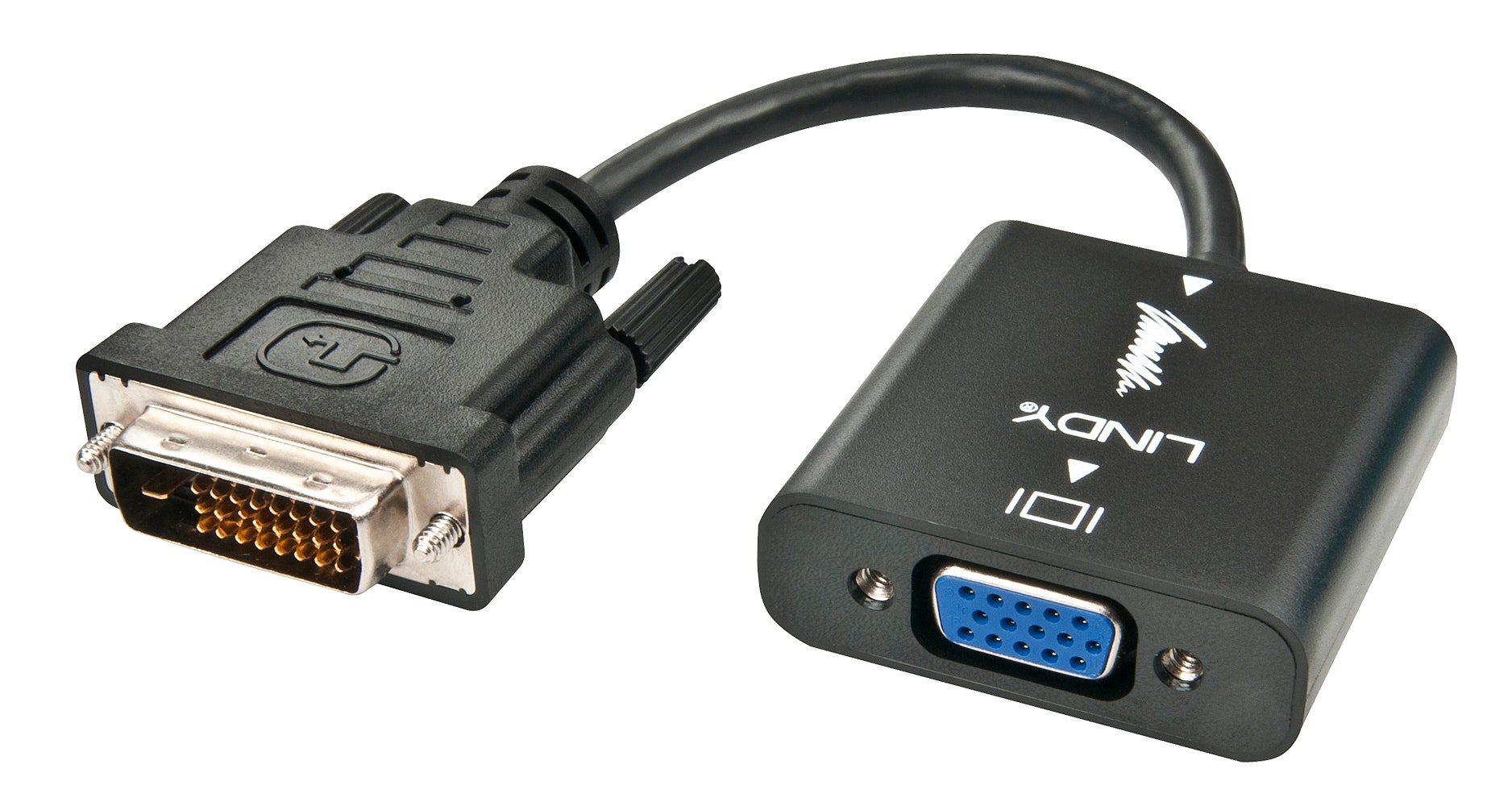 Lindy Lindy 38189 adaptador de cable de vídeo 0,1 m DVI-