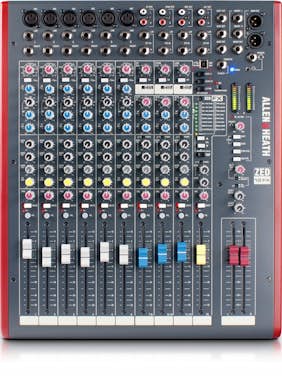 Generica Allen & Heath ZED-12FX 16 canales 10 - 30000 Hz Gr