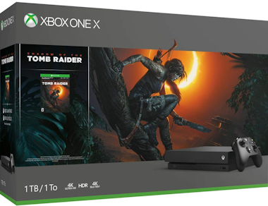 Microsoft Xbox One X 1TB + Shadow Of The Tomb Raider