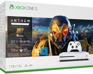 Microsoft Xbox One S 1TB + Anthem