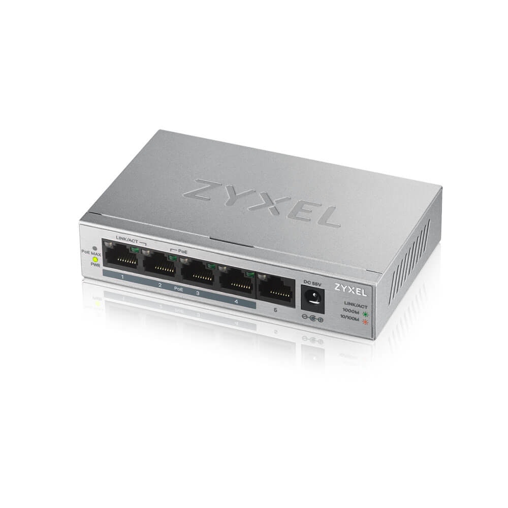 ZyXEL Zyxel GS1005HP No administrado Gigabit Ethernet (1