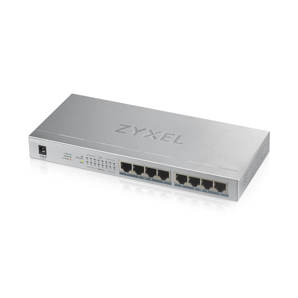ZyXEL Zyxel GS1008HP No administrado Gigabit Ethernet (1