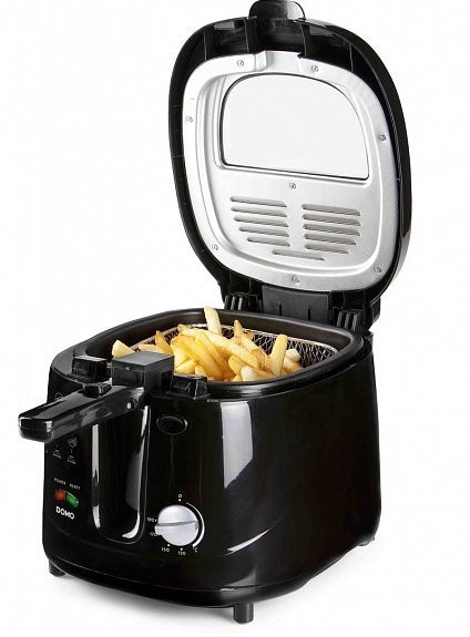 Generica Domo DO461FR freidora 2,5 L Solo Negro 1800 W