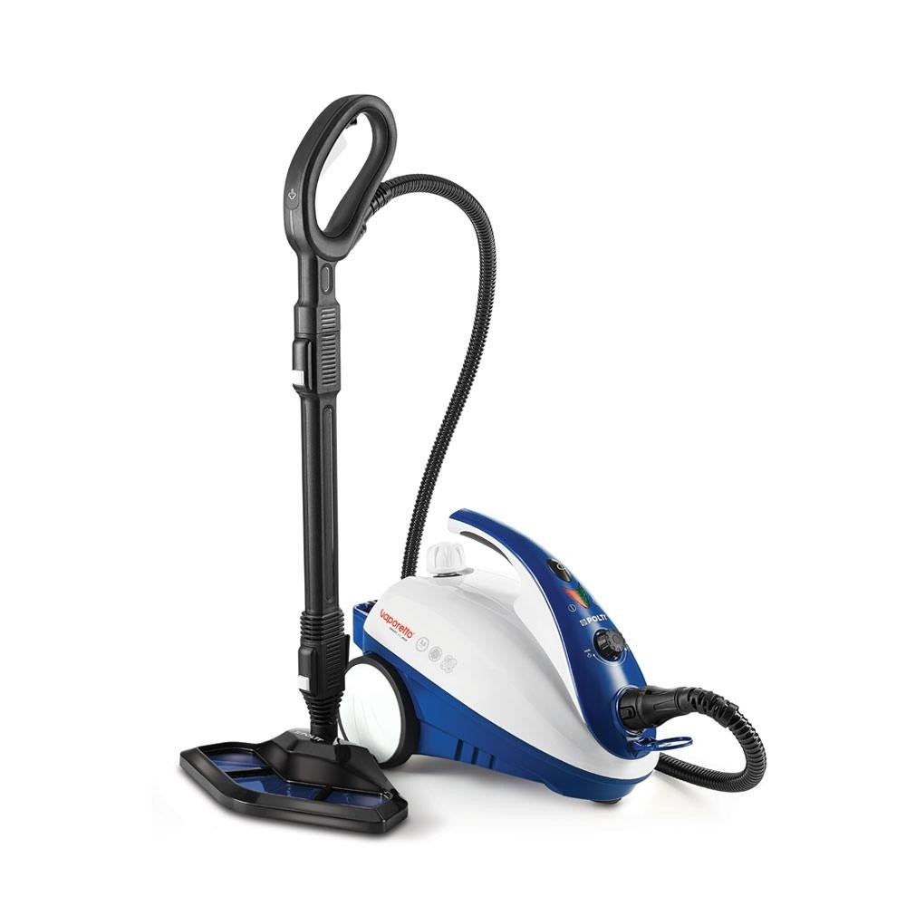 Polti Smart 40 Mop Limpiador a vapor de cilindro 1,6 L Negro, Azul, Blanco 1800 W