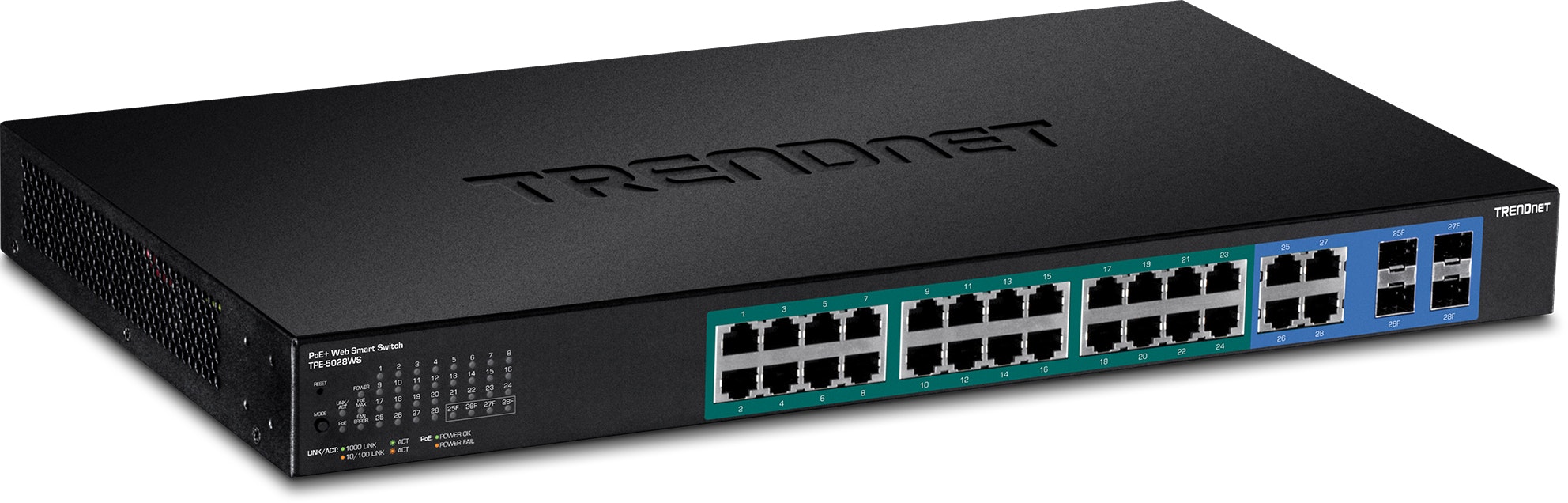 Trendnet TPE-5028WS Switch Gestionado Gigabit Ethernet