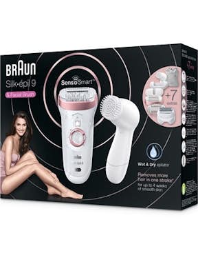 Braun Braun Silk-épil 9 SensoSmart 9/880 Oro rosa, Blanc