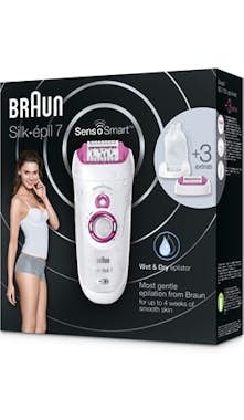Braun Braun Silk-épil 7 SensoSmart 7/700 Rosa, Blanco 40