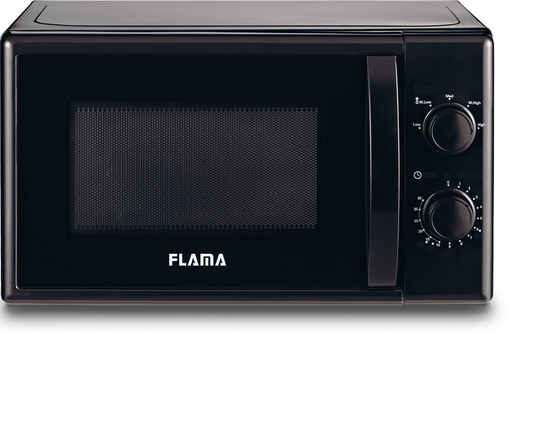 Generica Flama 1834FL microondas Encimera 20 L 700 W Negro