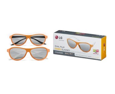LG LG AG-F310DP gafas 3D estereóscopico Naranja 2 pie