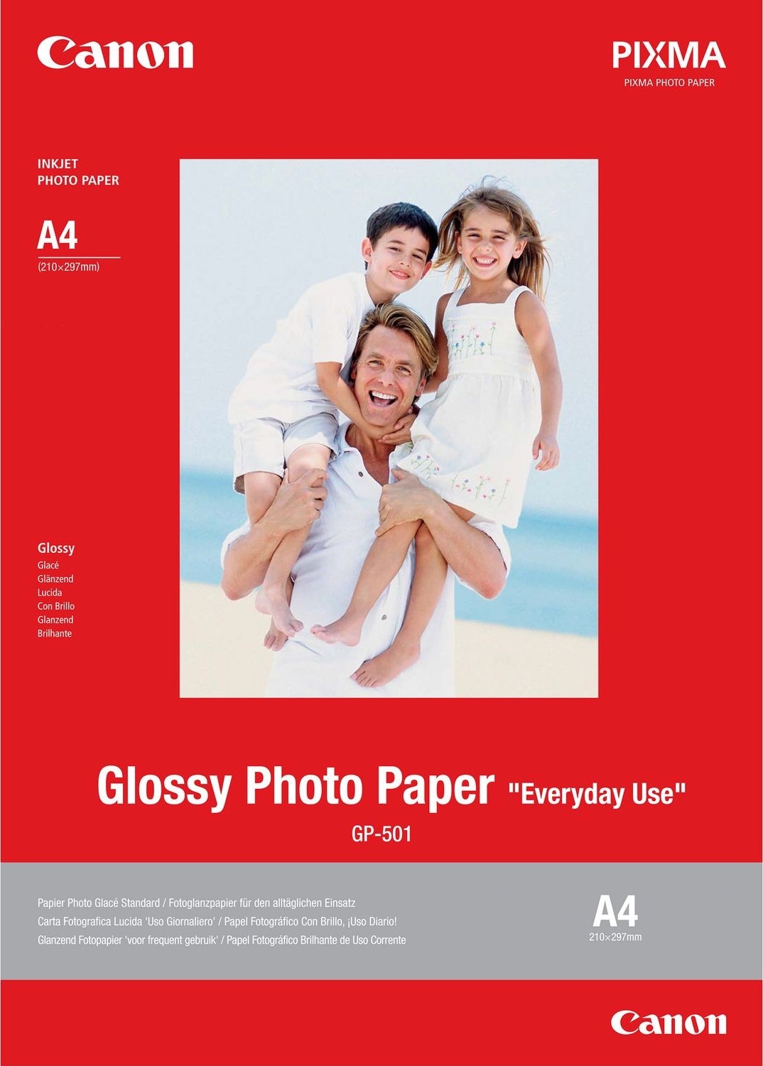 Canon Canon GP-501 papel fotográfico Brillo A4
