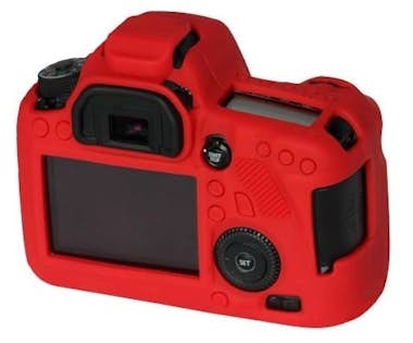 Easycover Easycover ECC6DR carcasa para cámara Silicona Rojo