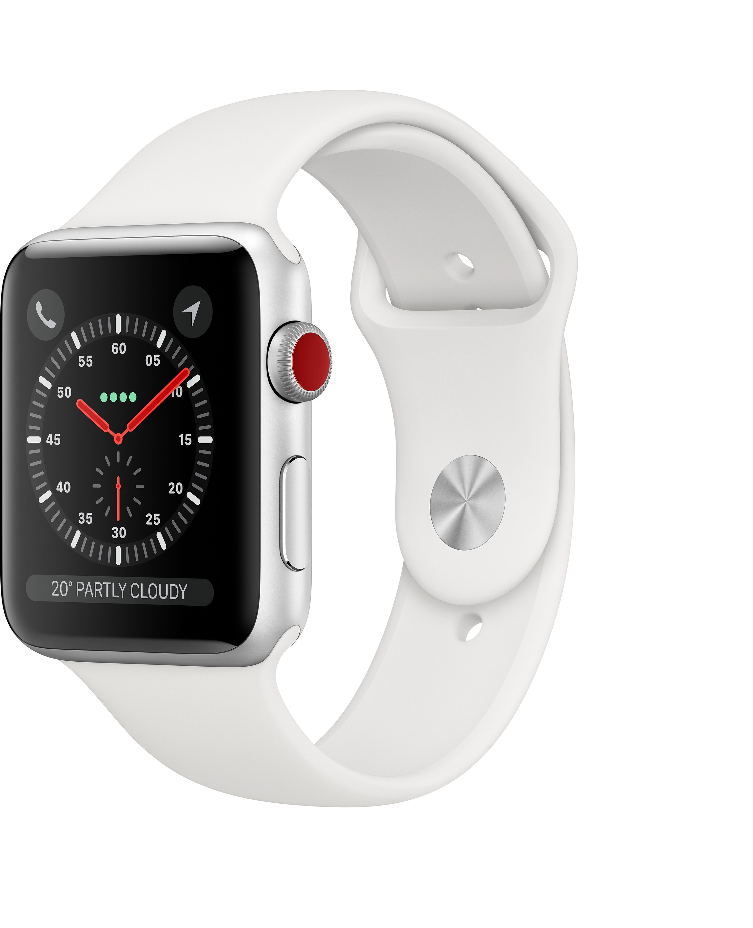 Compra Apple Watch Series 3 reloj inteligente Plata OLED Móvil GPS  (satélite) | Phone House