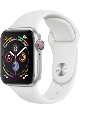 Apple Apple Watch Series 4 reloj inteligente Plata OLED