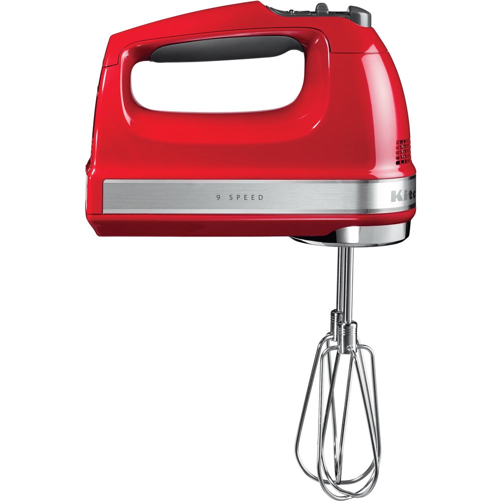Kitchenaid KitchenAid 5KHM9212 Batidora de mano Rojo, Acero inoxidable