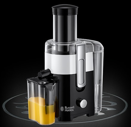 Russell Hobbs 24741-56 exprimidor Negro, Plata 550 W