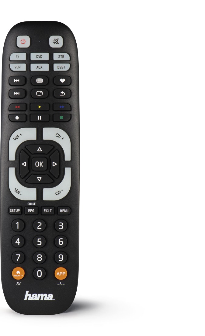 Metronic TCDE ZAP3 - Mando a distancia universal para TV y TDT, negro