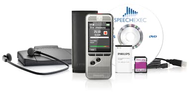 Philips Philips DPM 6700 dictáfono Tarjeta flash Plata