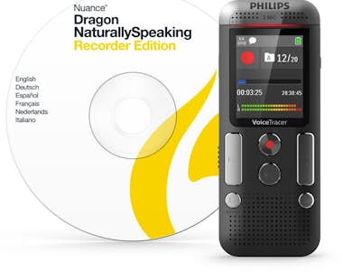 Philips Philips DVT2710 dictáfono Memoria interna y tarjet